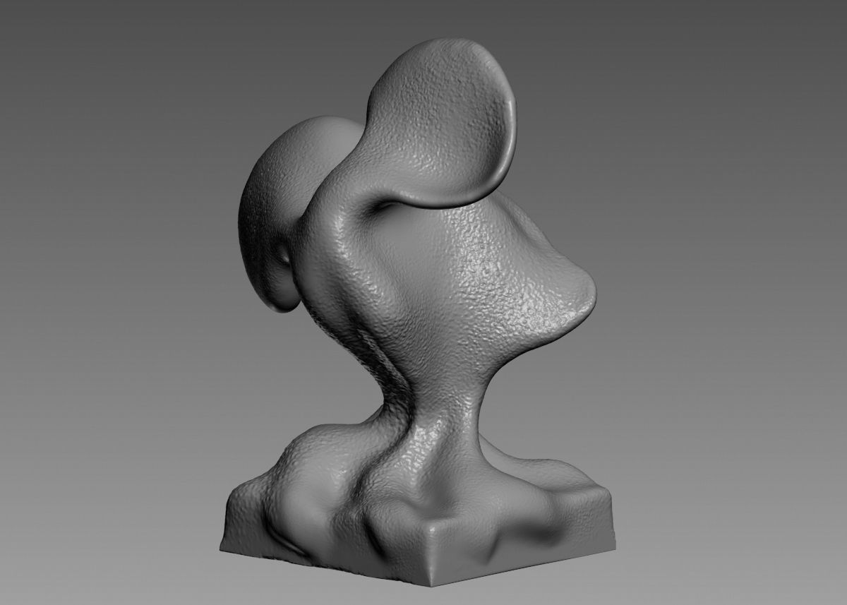 Modern Abstract Decorative sculpture 3d print model 3D print model_34