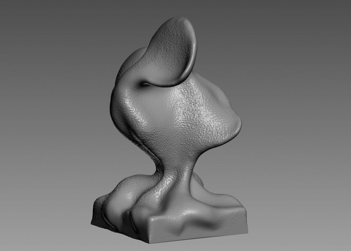Modern Abstract Decorative sculpture 3d print model 3D print model_42