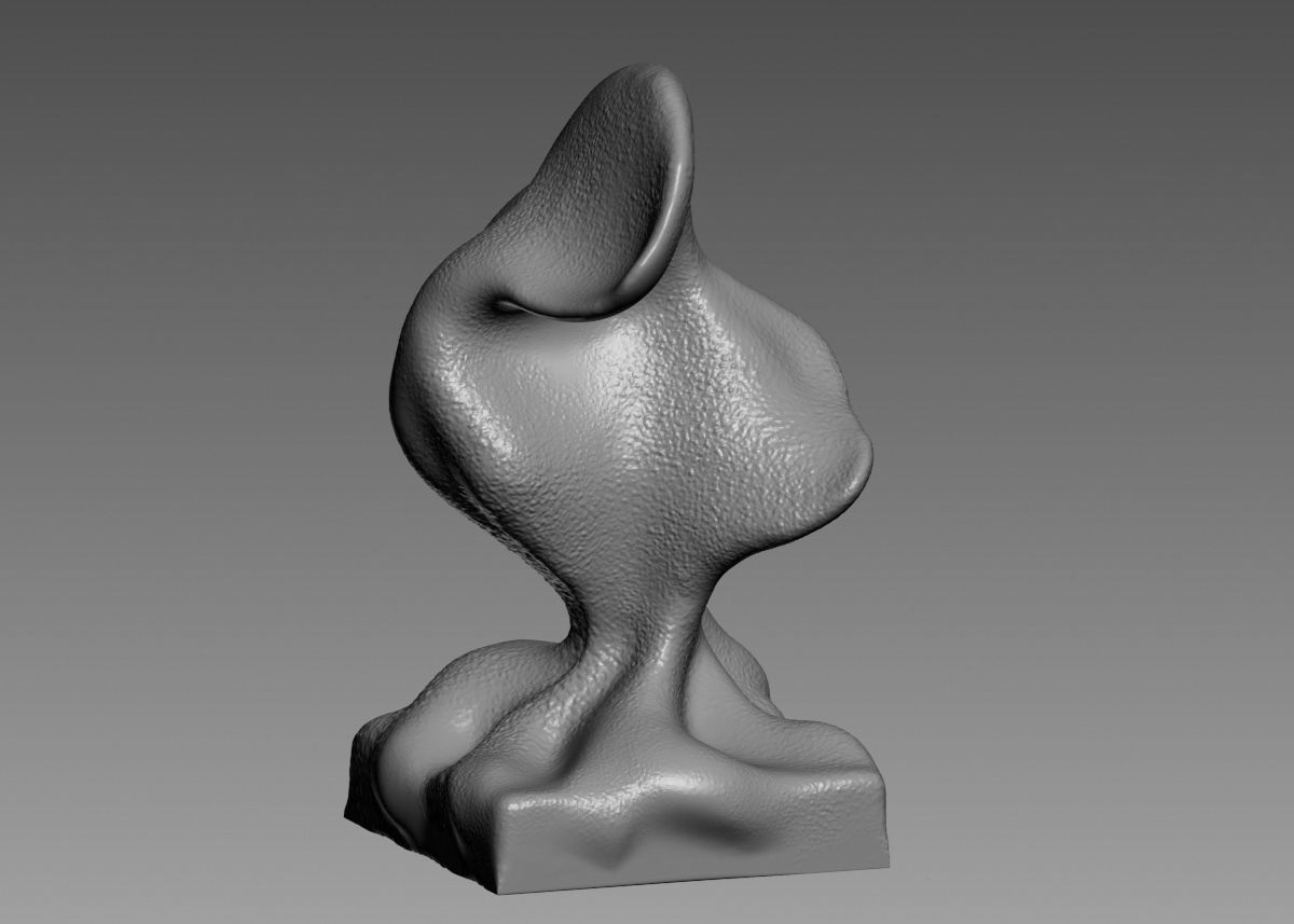 Modern Abstract Decorative sculpture 3d print model 3D print model_31