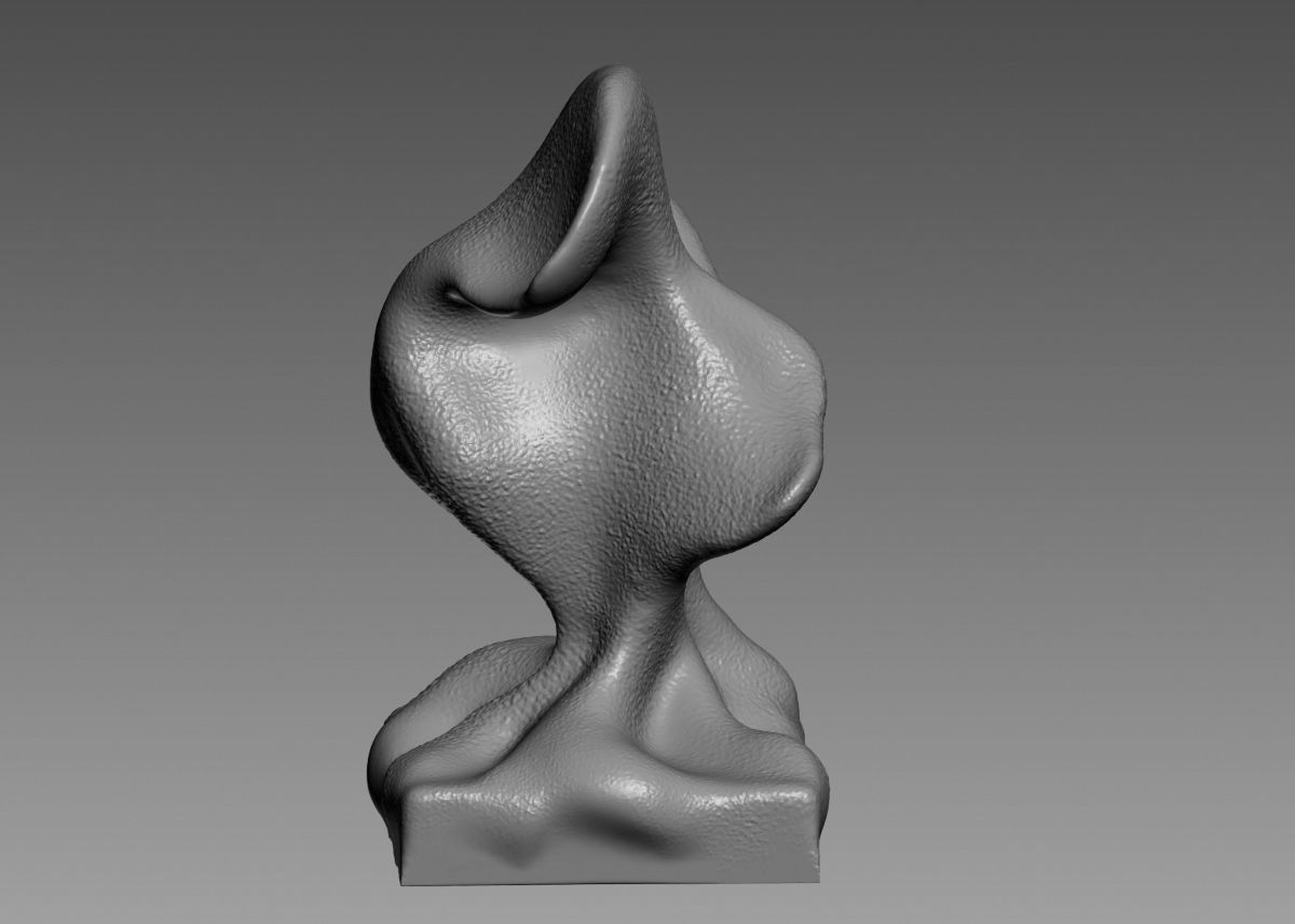 Modern Abstract Decorative sculpture 3d print model 3D print model_21