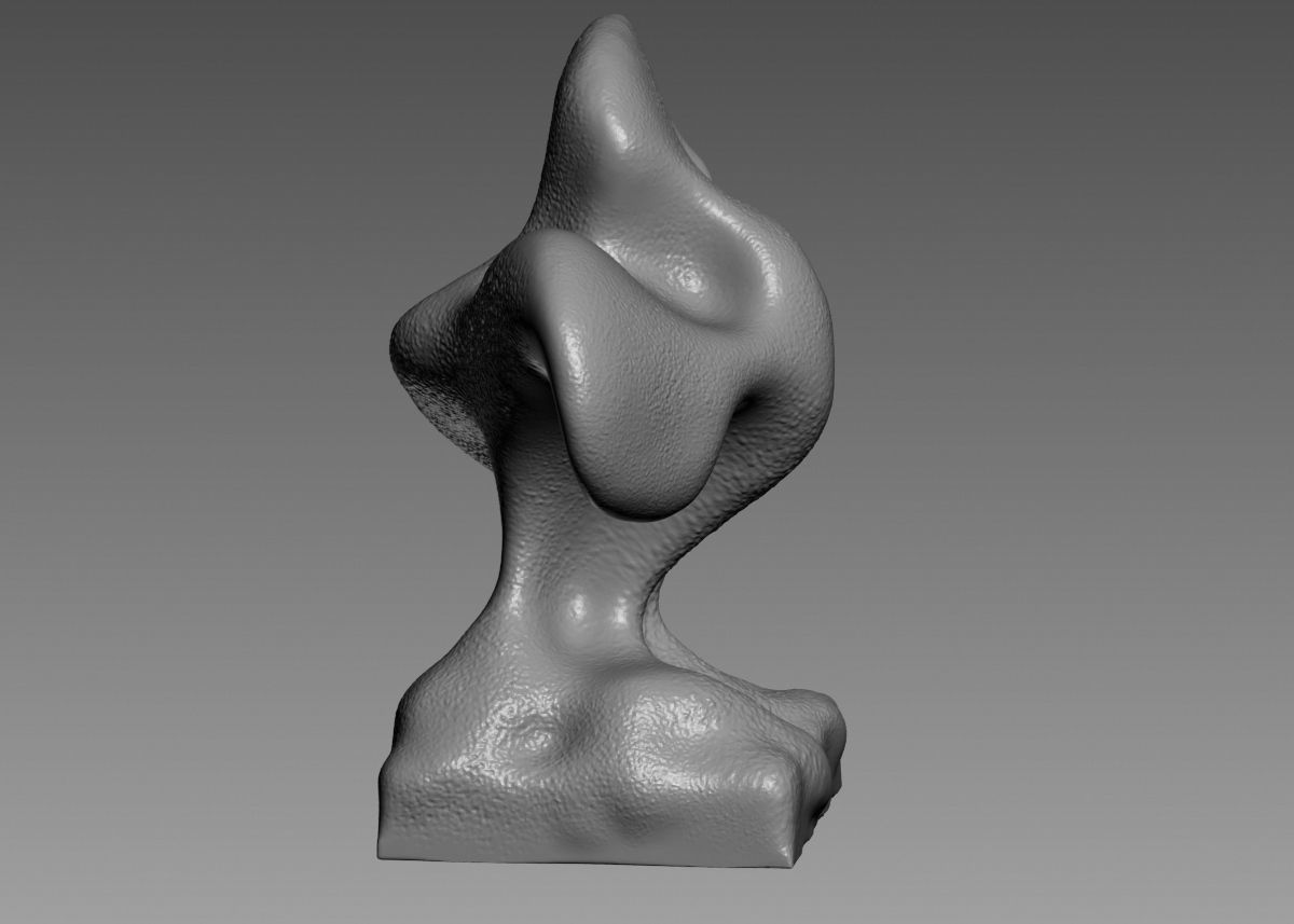 Modern Abstract Decorative sculpture 3d print model 3D print model_10