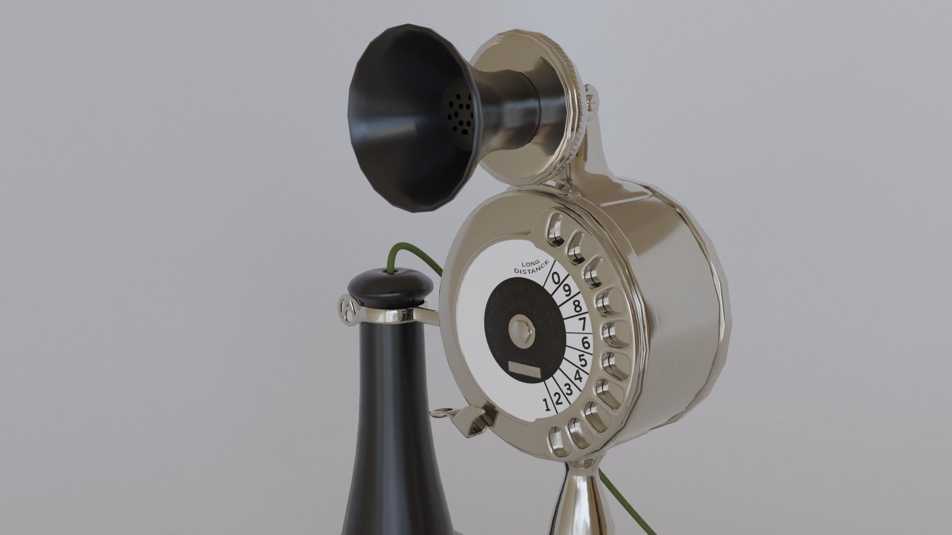 Strowger automatic telephone 3D model_4