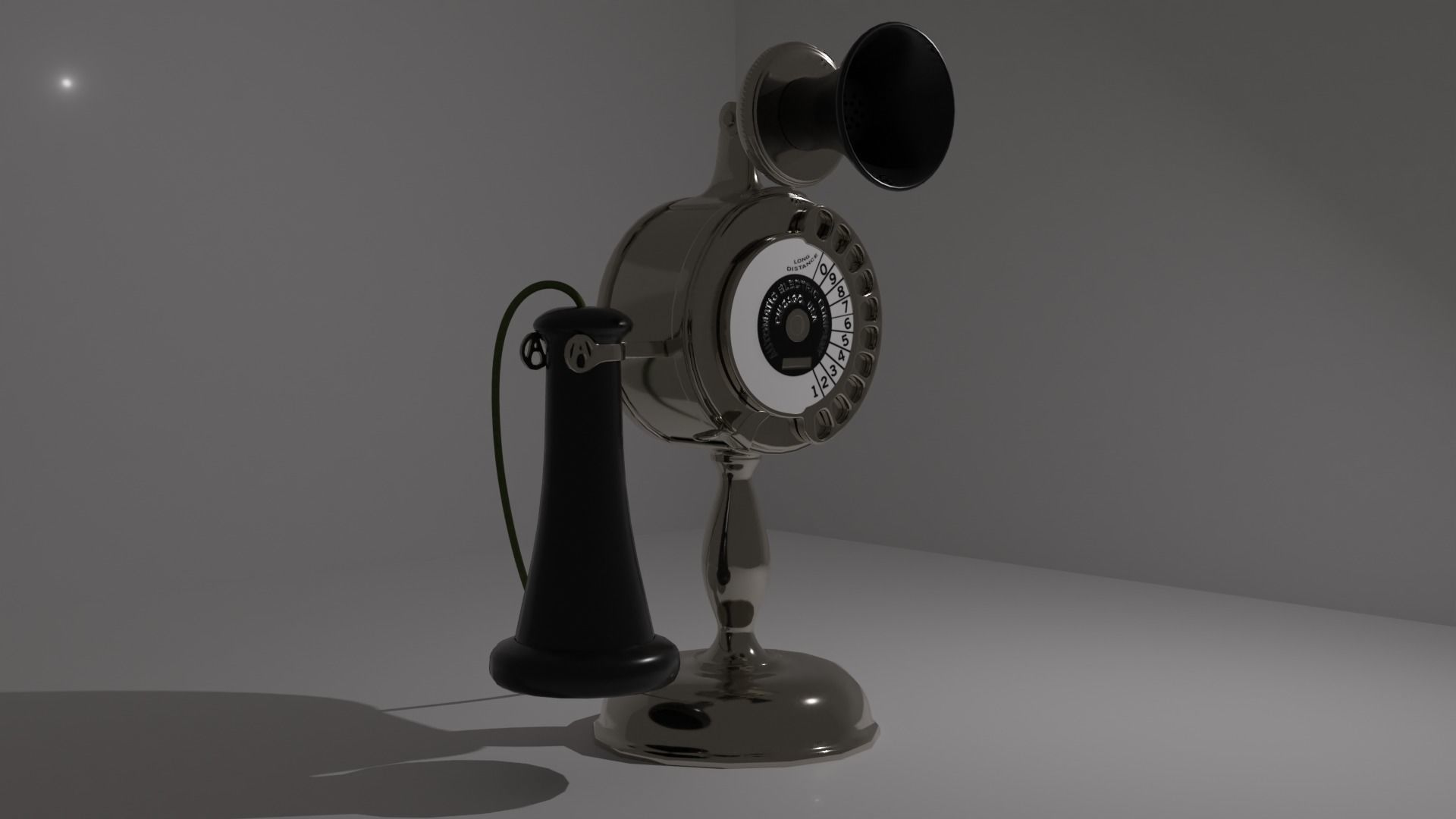 Strowger automatic telephone 3D model_1
