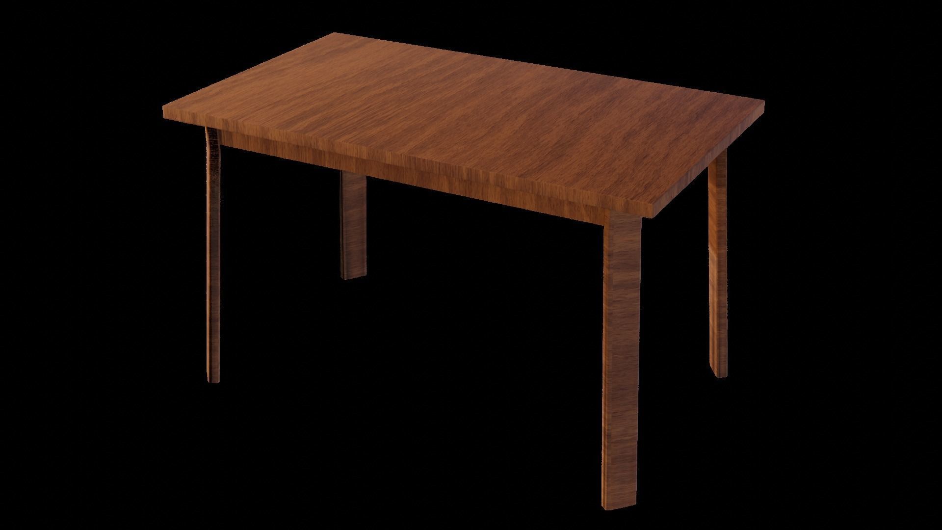 Marble chess board and pieces 3D model_6