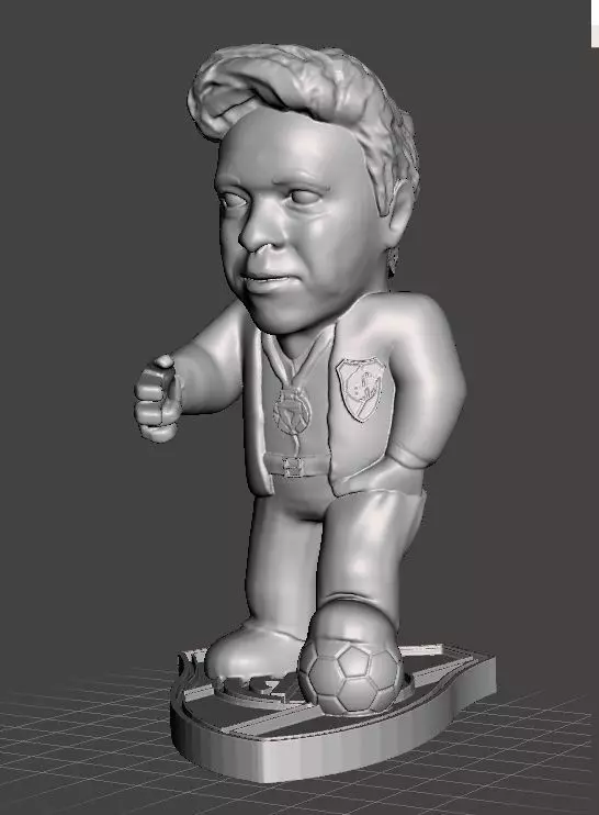 Chibi Marcelo Gallardo 3D print model_0