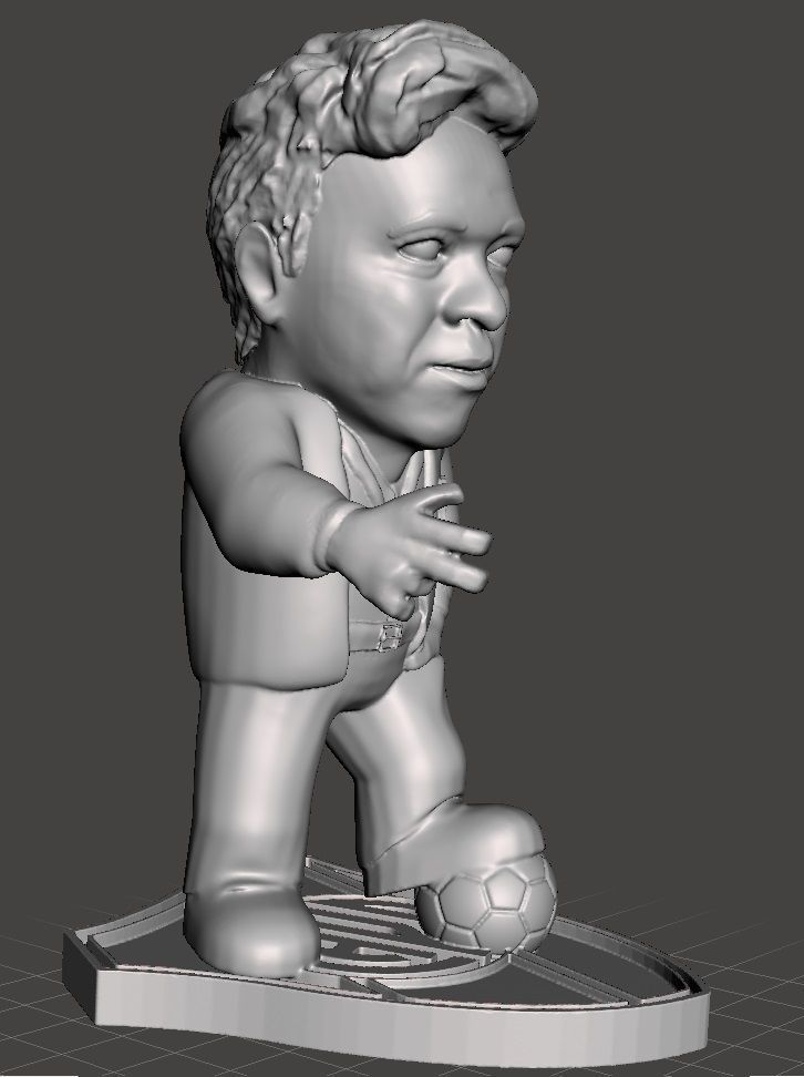 Chibi Marcelo Gallardo 3D print model_1