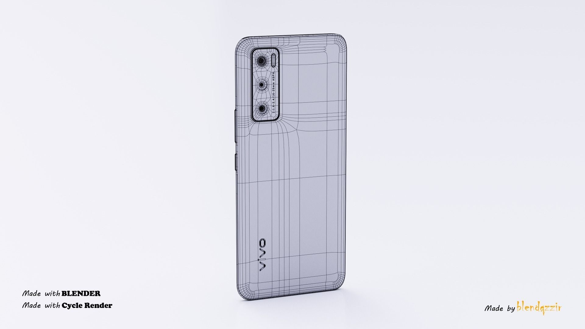 VIVO V20 SE 5G 3D model_9