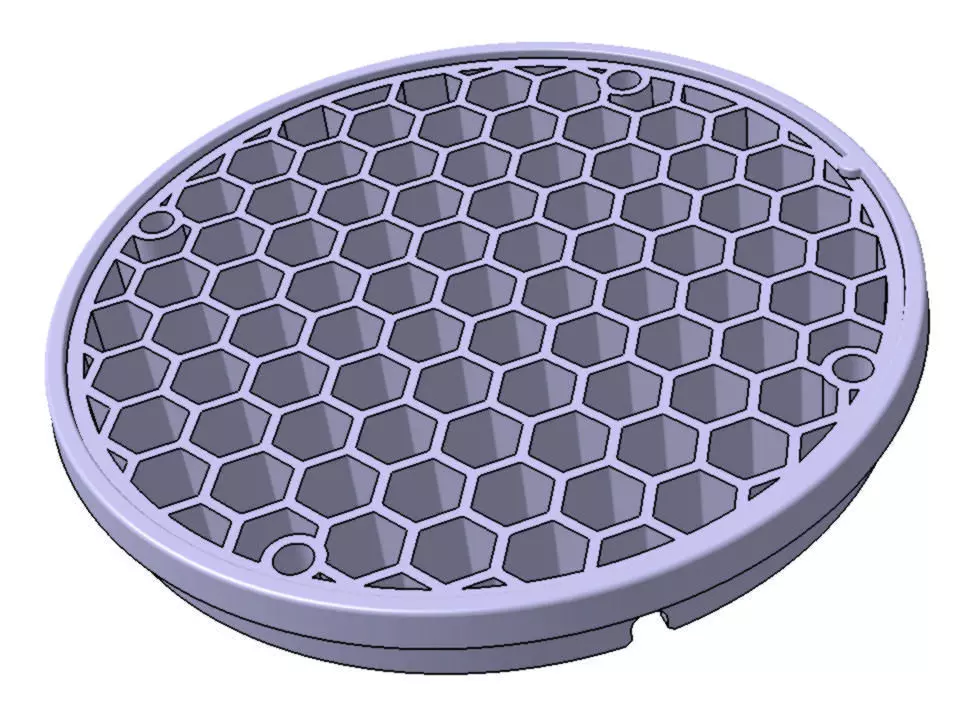 Godox AK-R15 Honeycomb of AK-R1 Kit For AD200 H200R V1 Flash 3D print model_0