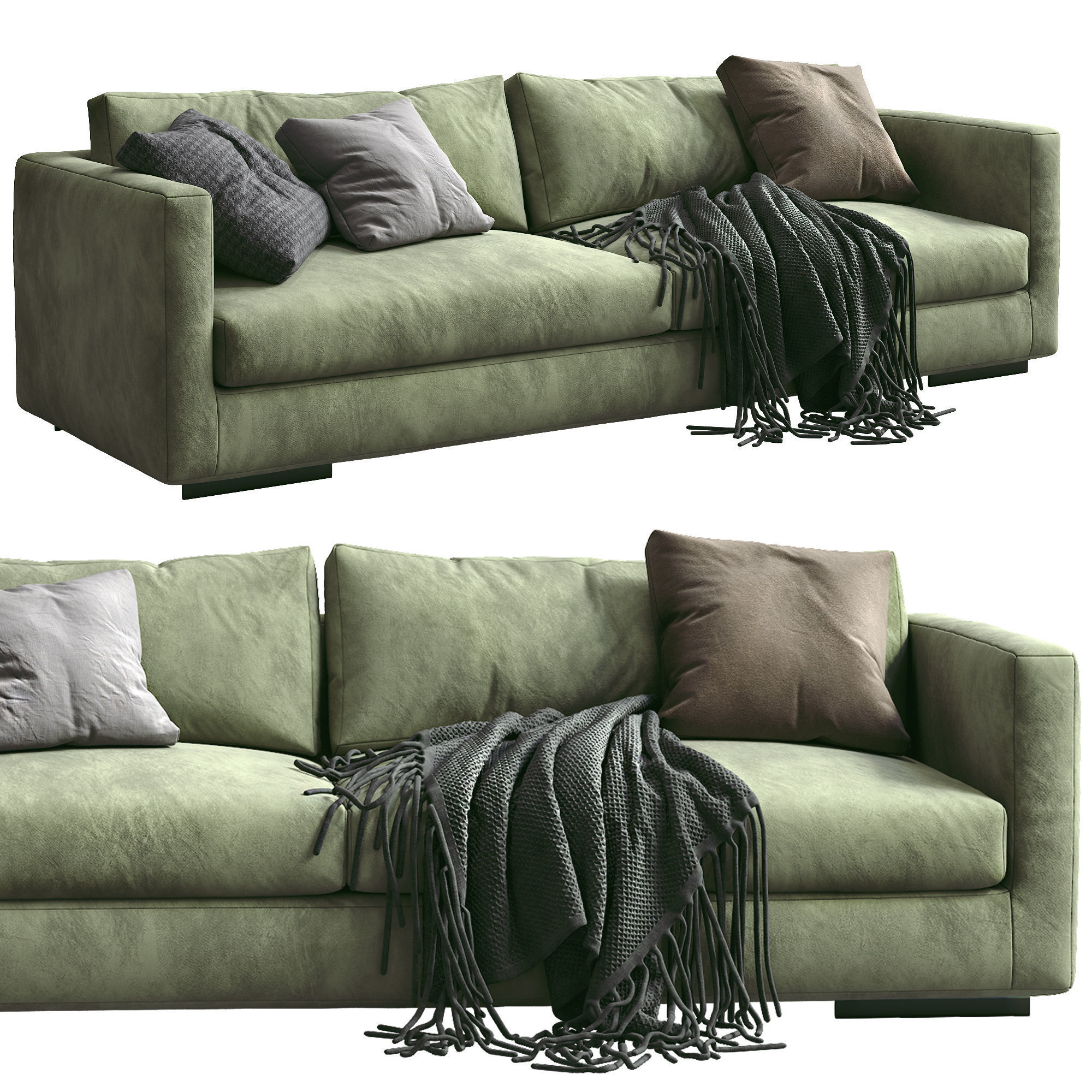 Flexform Sofa Magnum 3D model_3