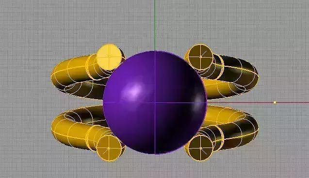 Pearl 12mm ring with diamonds