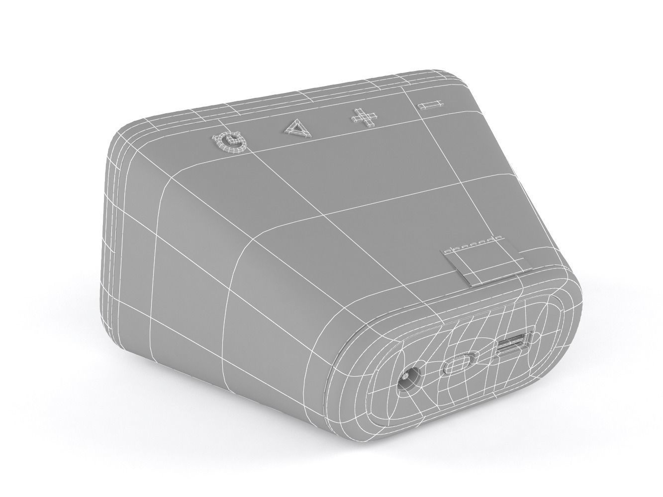 Smart Clock 3D model_9