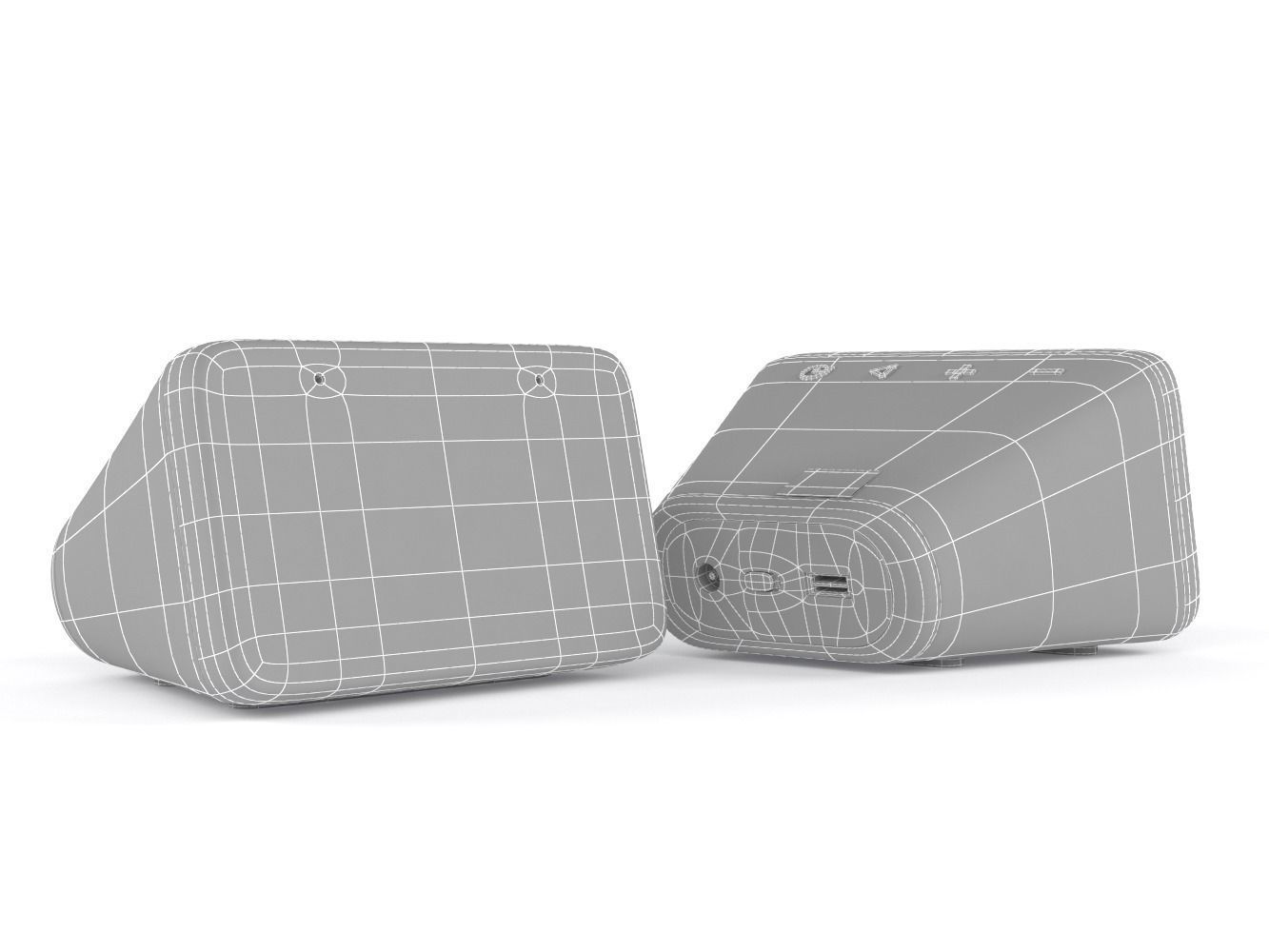 Smart Clock 3D model_6