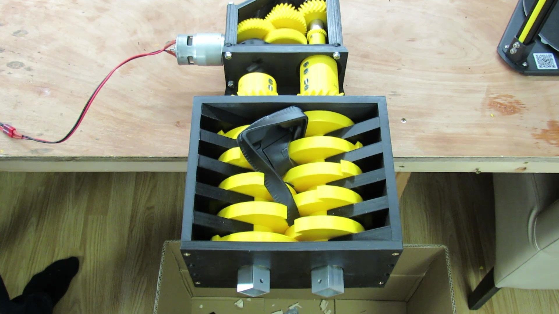 3D-printable shredder 3D print model_2
