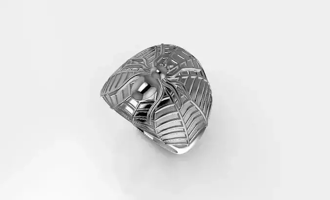ring spider bandring 3D print model