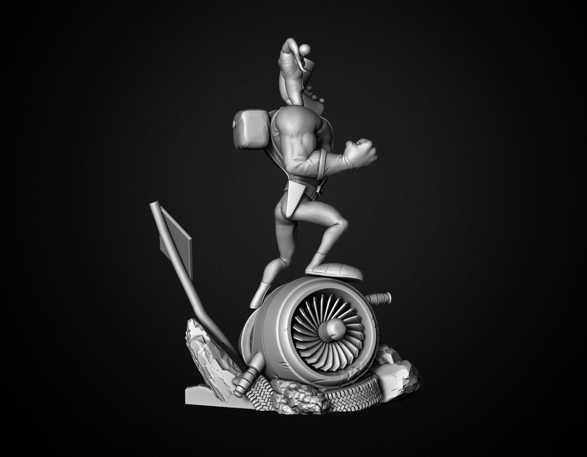 Earthworm Jim - Fan art  3D print model_6