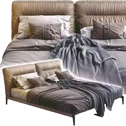 Flexform Bed Adda 3D model