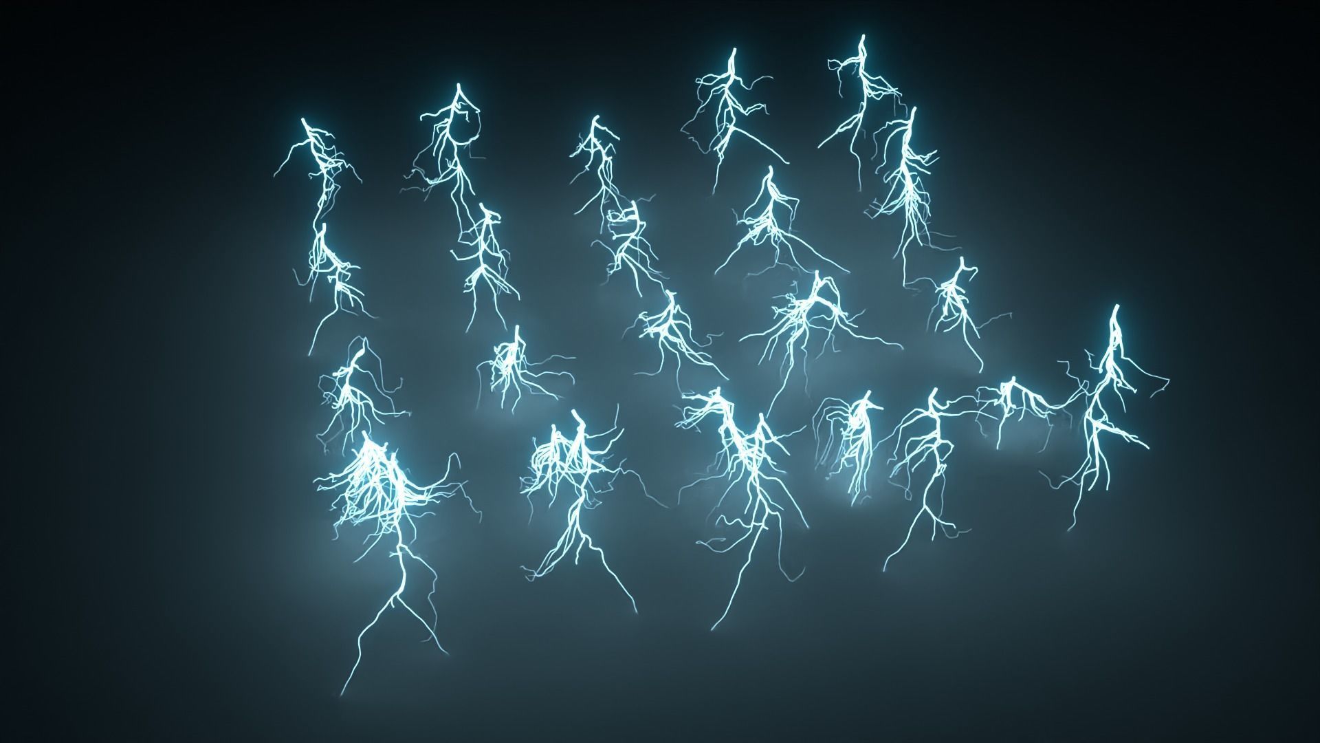 Lightning Pack v14 3D model_9