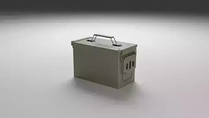 Ammo military Case for games and cg projects 