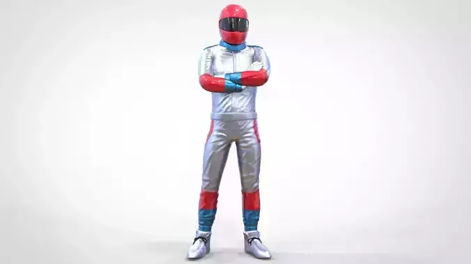 N2 Race Driver 1 64 Miniature standing 3D print model