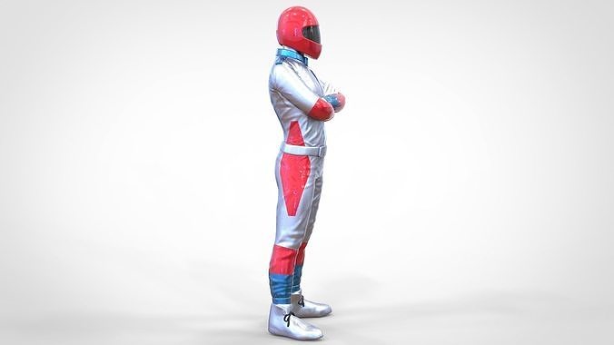 N2 Race Driver 1 64 Miniature standing 3D print model 5