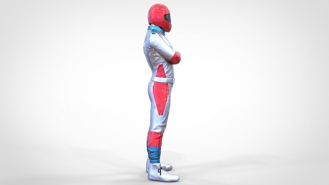 N2 Race Driver 1 64 Miniature standing 3D print model 6