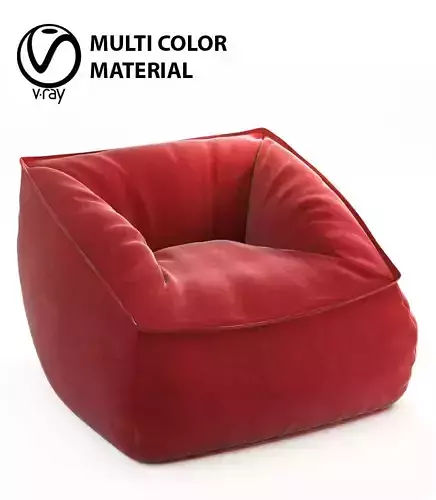 Vegan caramel modern lounger