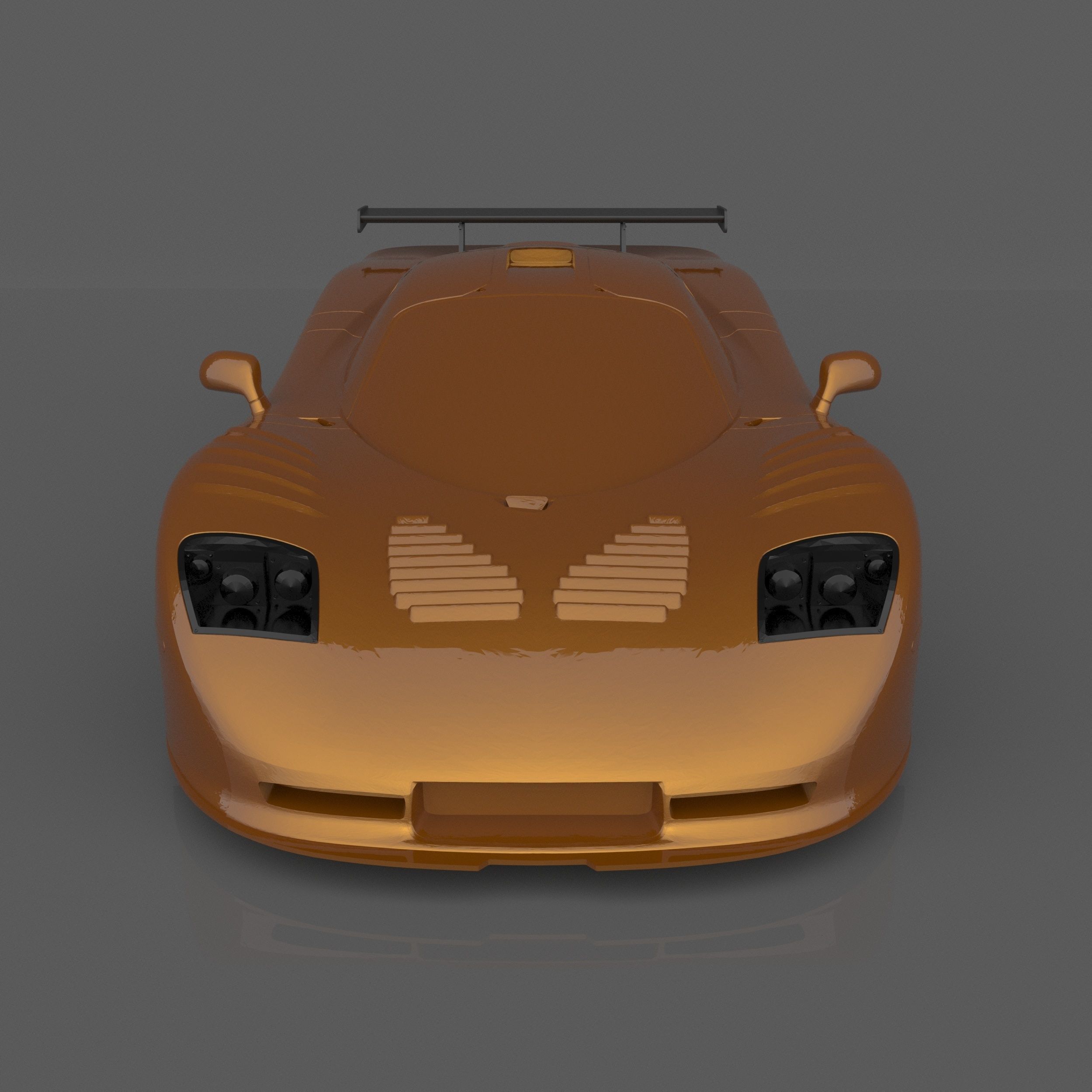 Mosler MT900 3D Model For Printing RC Car and Miniature  3D print model_2