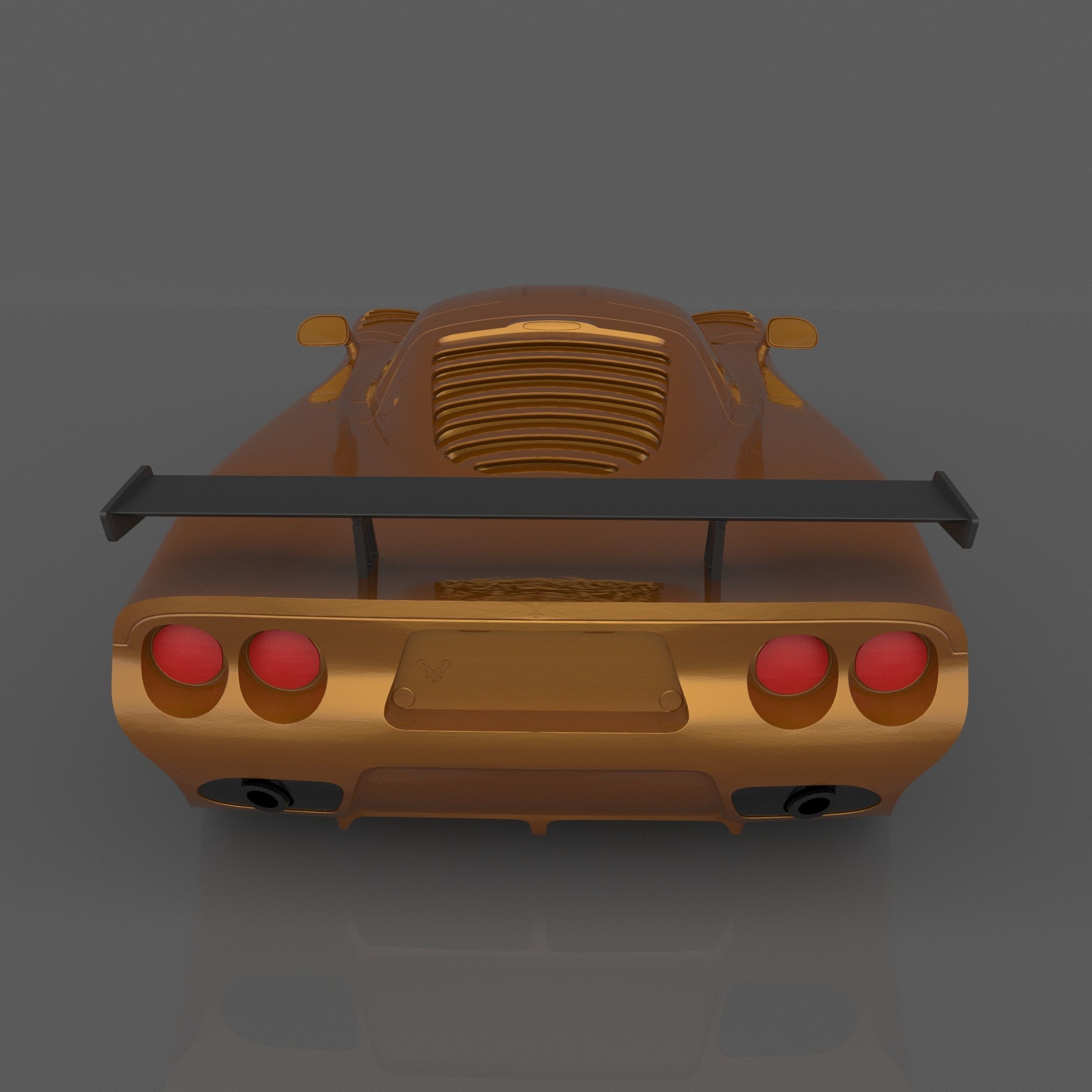 Mosler MT900 3D Model For Printing RC Car and Miniature  3D print model_3