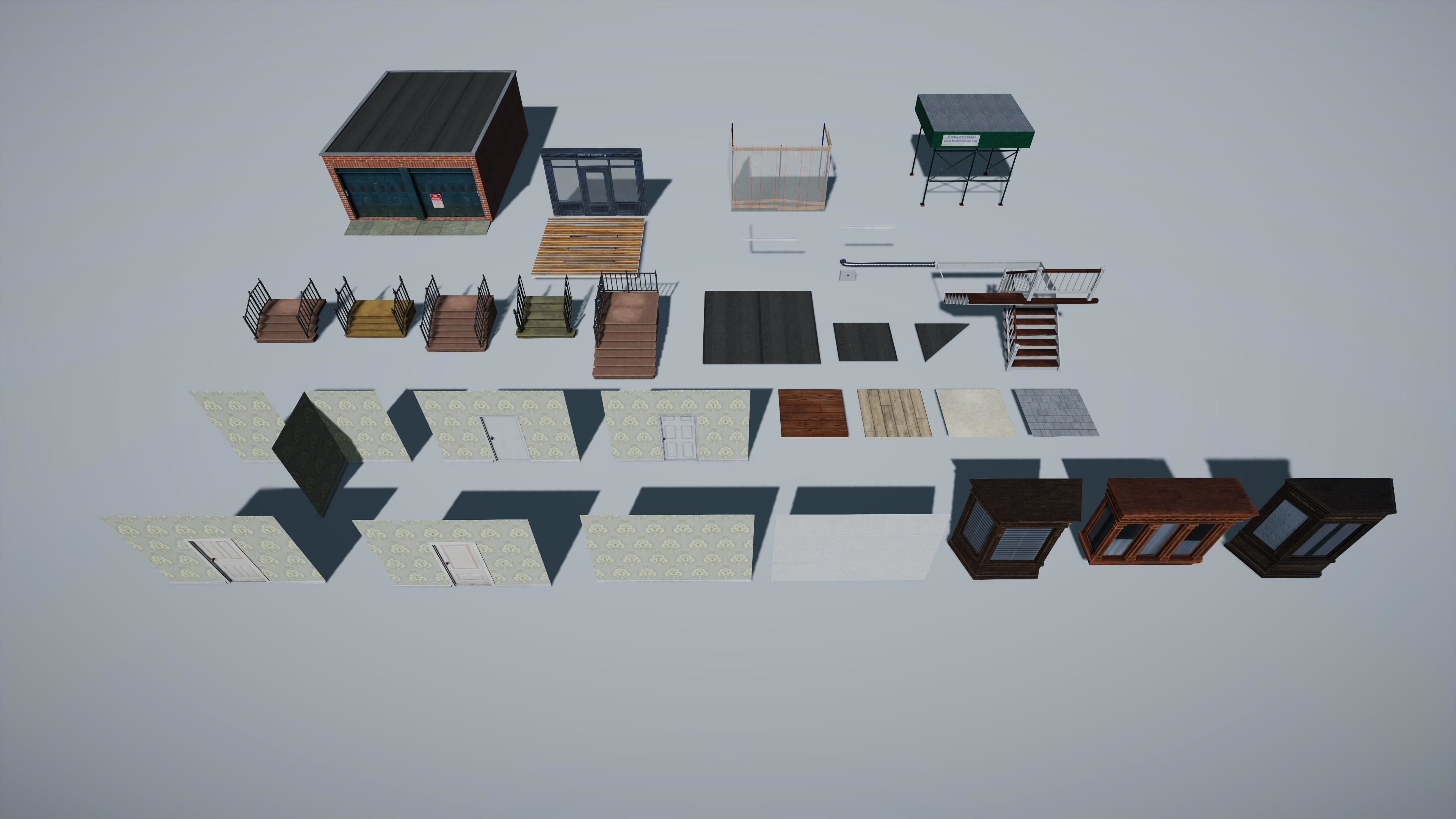 Street New York 3D model_8