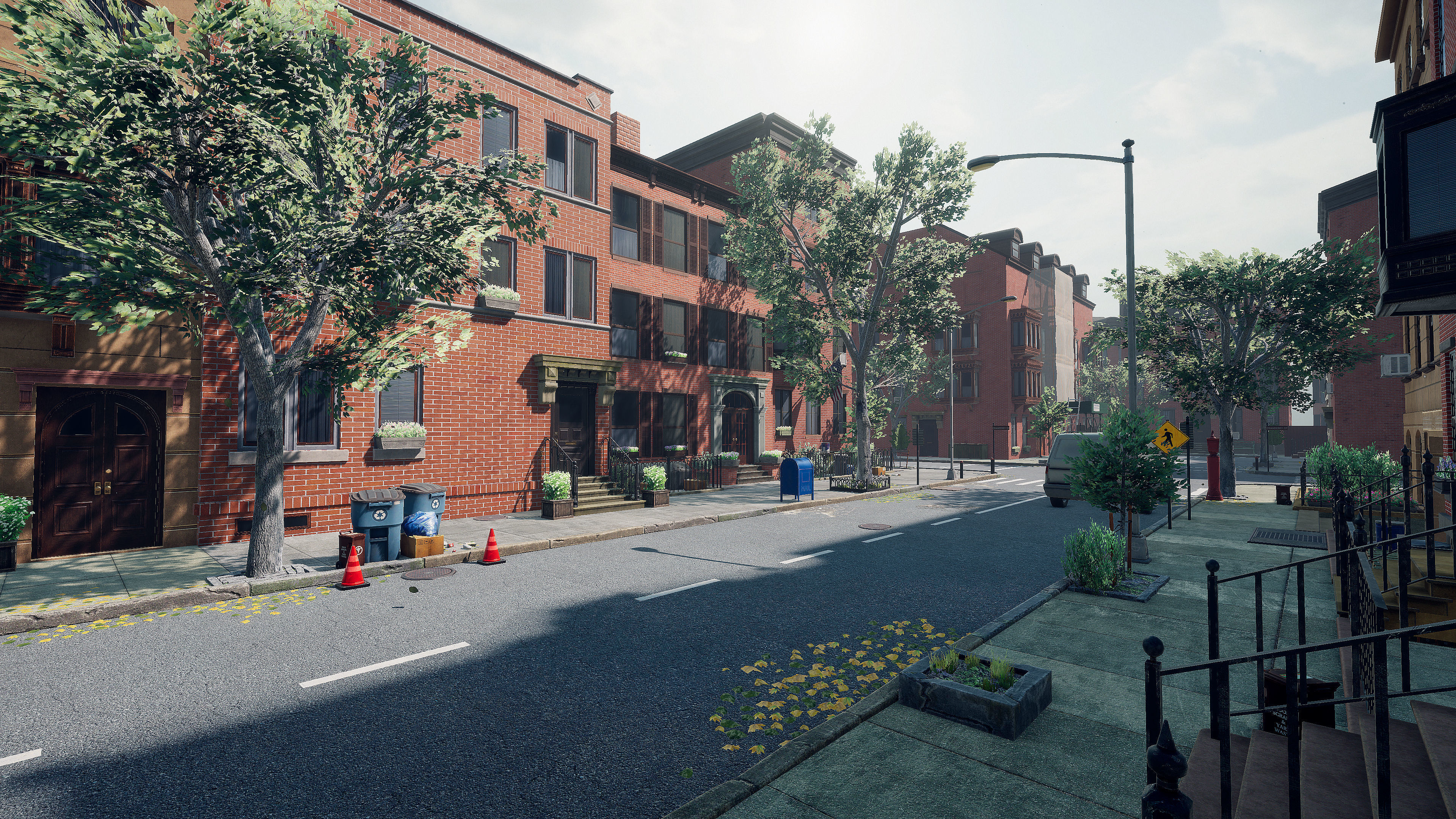 Street New York 3D model_2