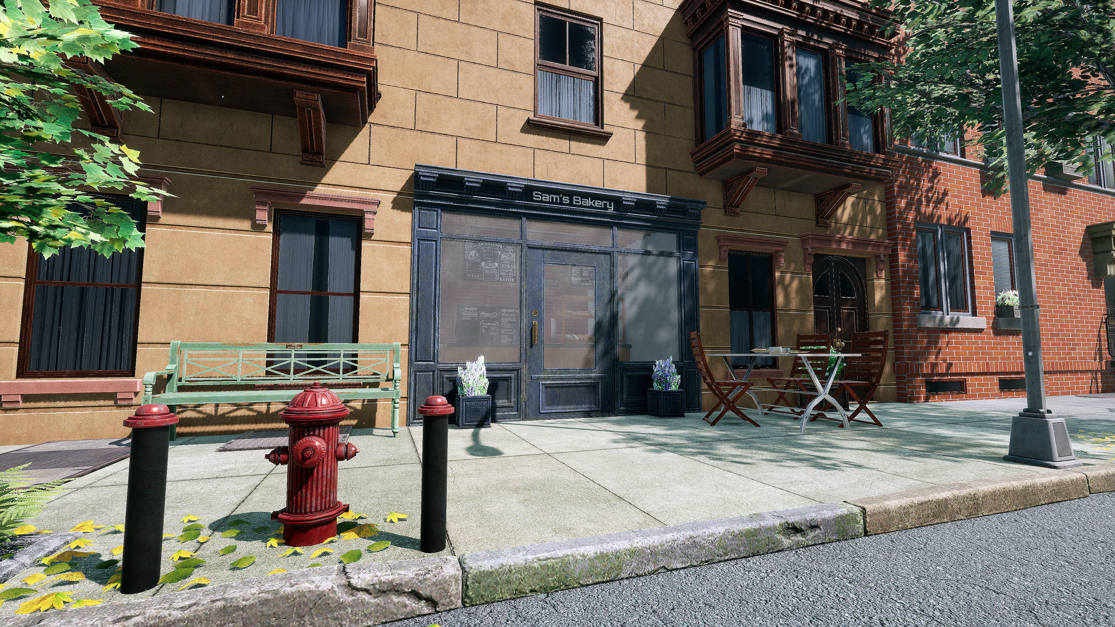 Street New York 3D model_10