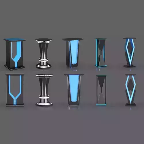 Display Stand 3D model