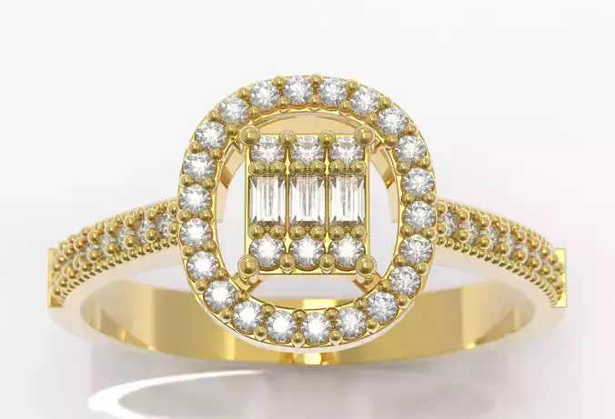 M1299005  Baguette ring