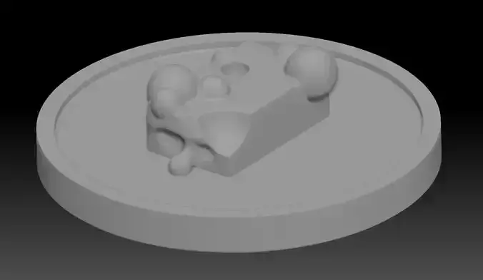 Cap Monsters 2 - Mudle 3D model