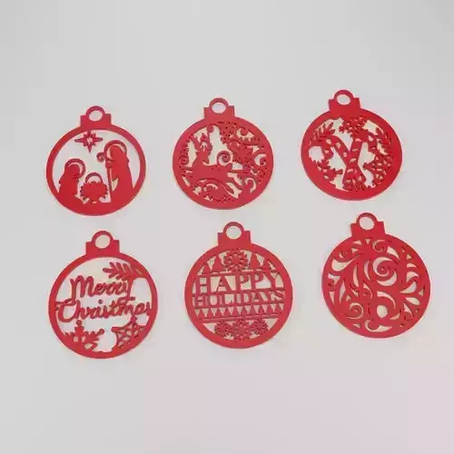 Spheres christmas  3D print model