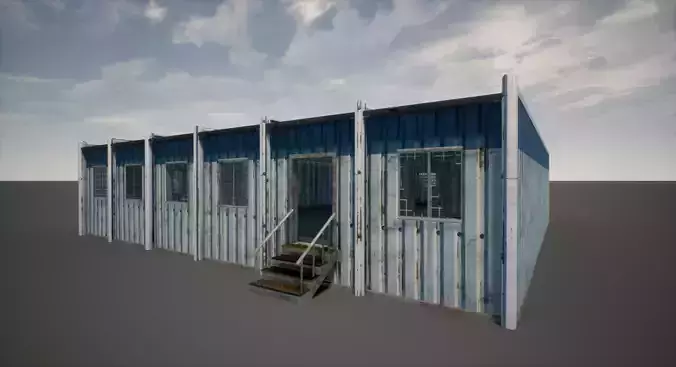 Military Outpost Building 01