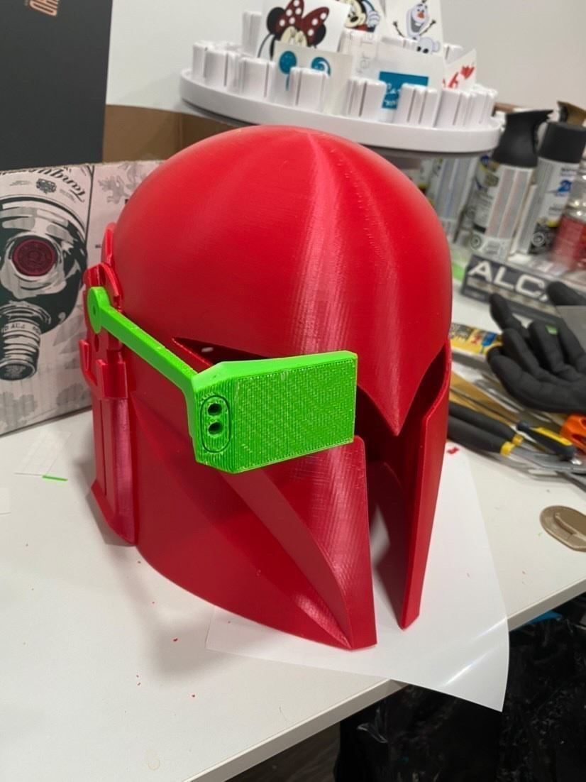 Bo-Katan The mandalorian version helmet ready for 3d print 3D print model_26