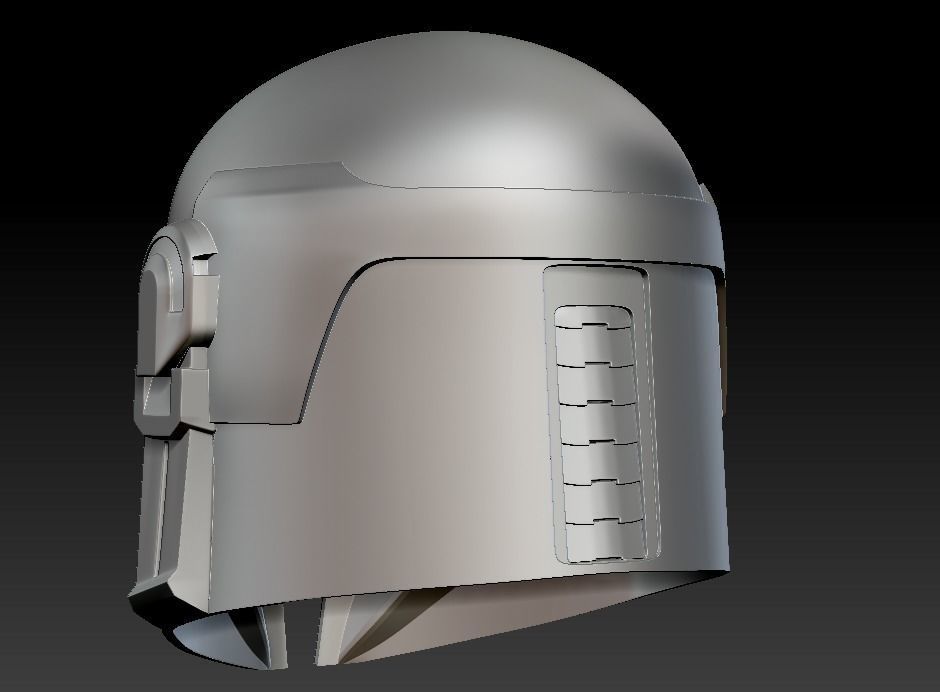Bo-Katan The mandalorian version helmet ready for 3d print 3D print model_30