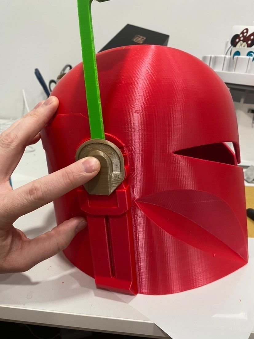 Bo-Katan The mandalorian version helmet ready for 3d print 3D print model_25