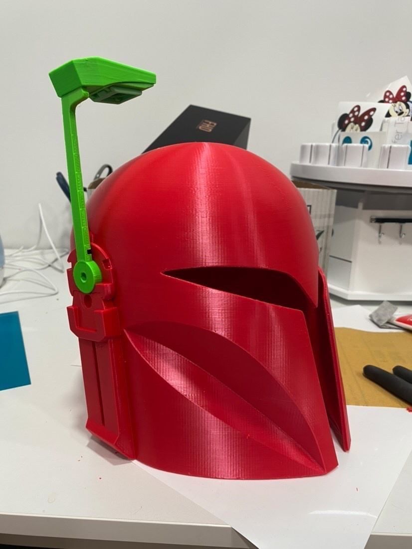 Bo-Katan The mandalorian version helmet ready for 3d print 3D print model_1