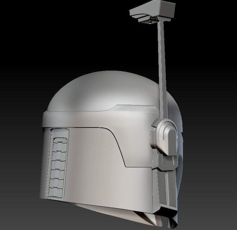 Bo-Katan The mandalorian version helmet ready for 3d print 3D print model_36