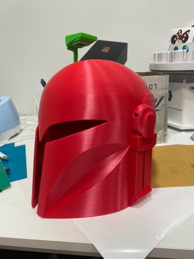 Bo-Katan The mandalorian version helmet ready for 3d print 3D print model_24
