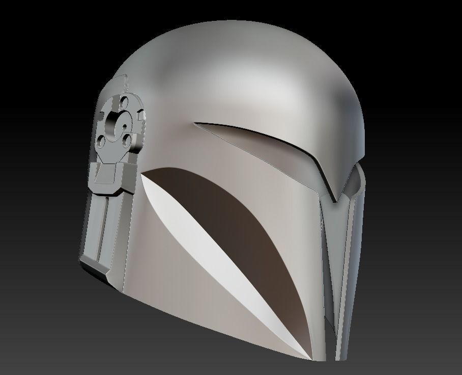Bo-Katan The mandalorian version helmet ready for 3d print 3D print model_32