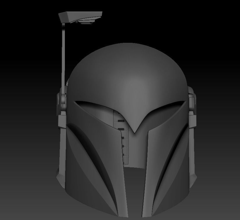 Bo-Katan The mandalorian version helmet ready for 3d print 3D print model_15