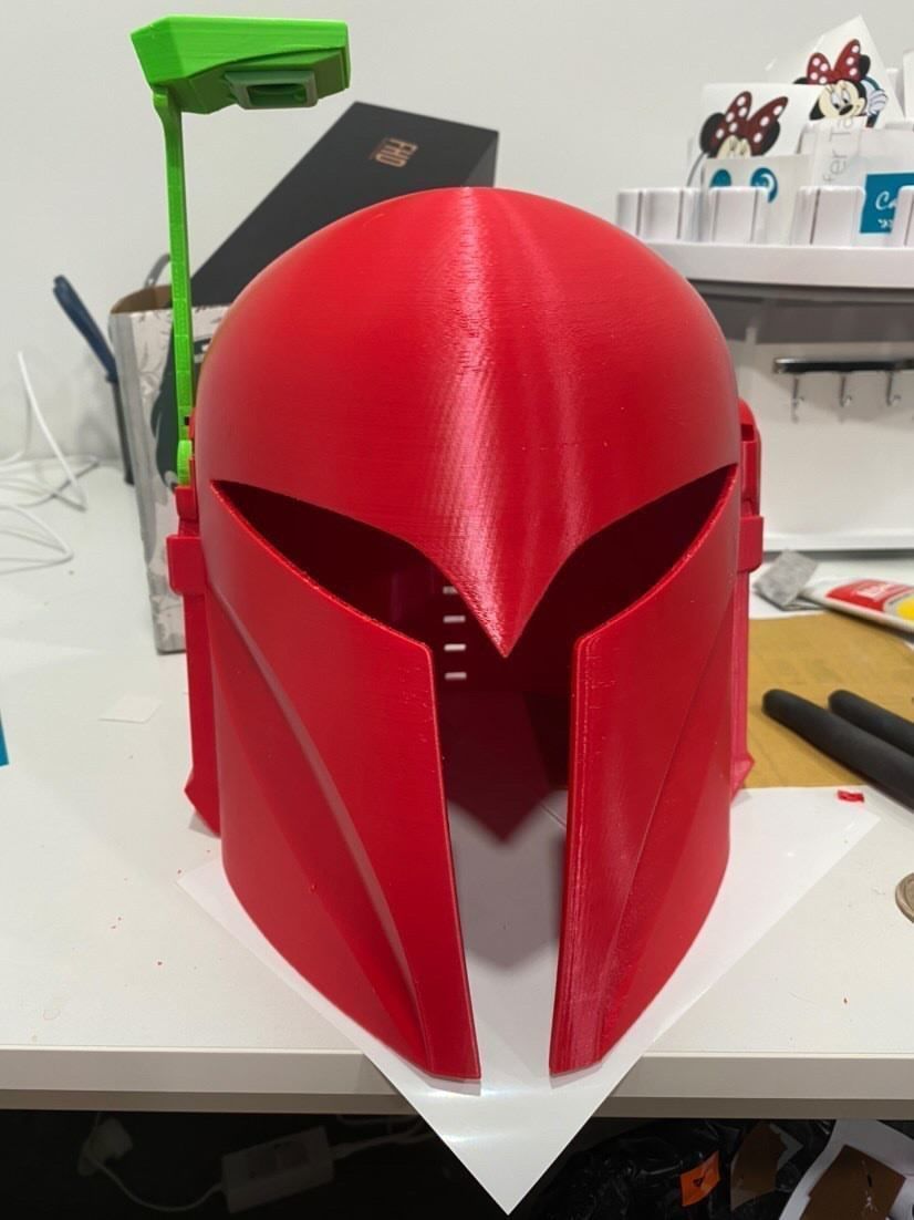 Bo-Katan The mandalorian version helmet ready for 3d print 3D print model_20