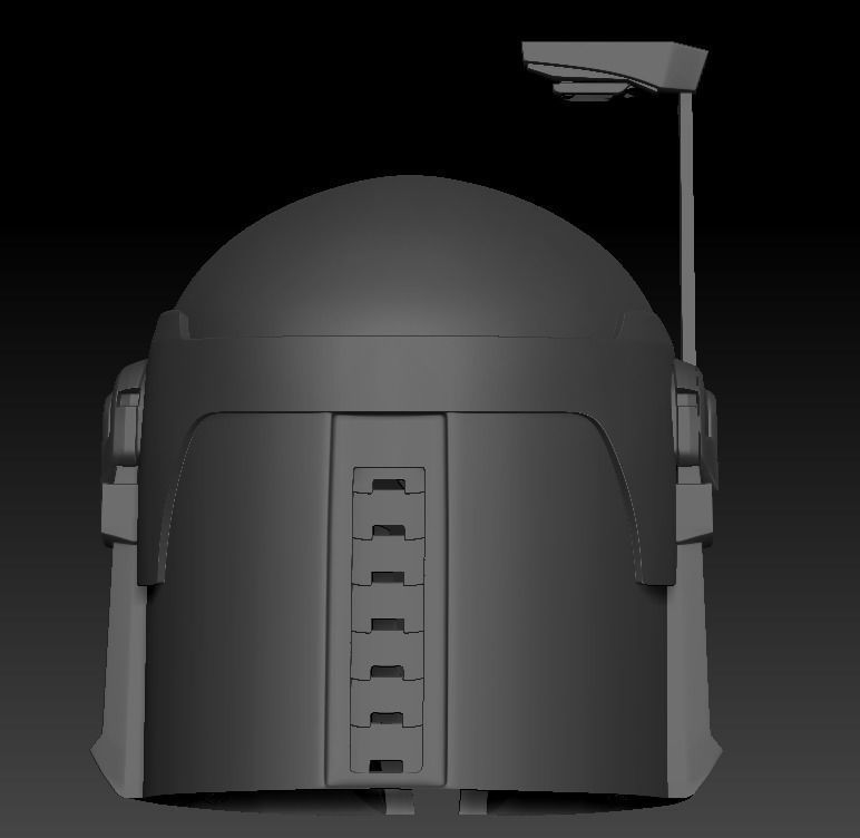 Bo-Katan The mandalorian version helmet ready for 3d print 3D print model_18