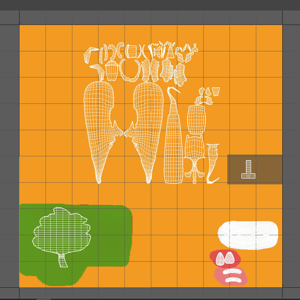 Carrot Cartoon 3D model_16