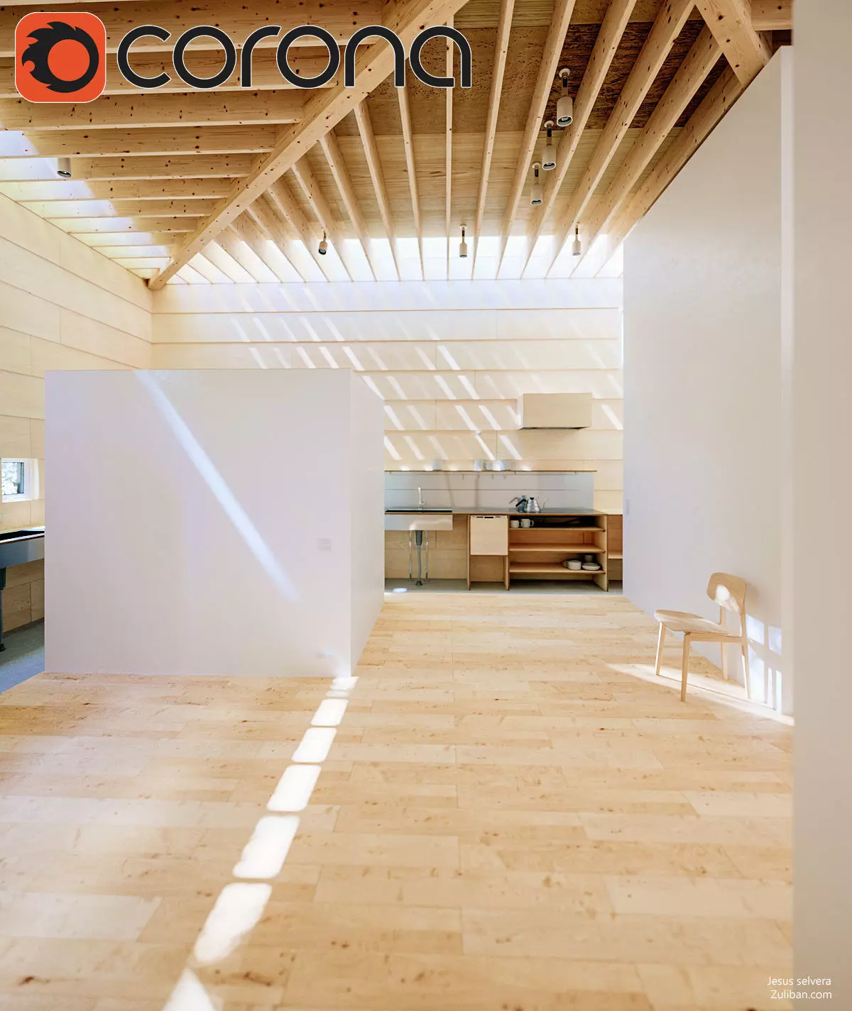 House of Light Corona Version 3D model_0