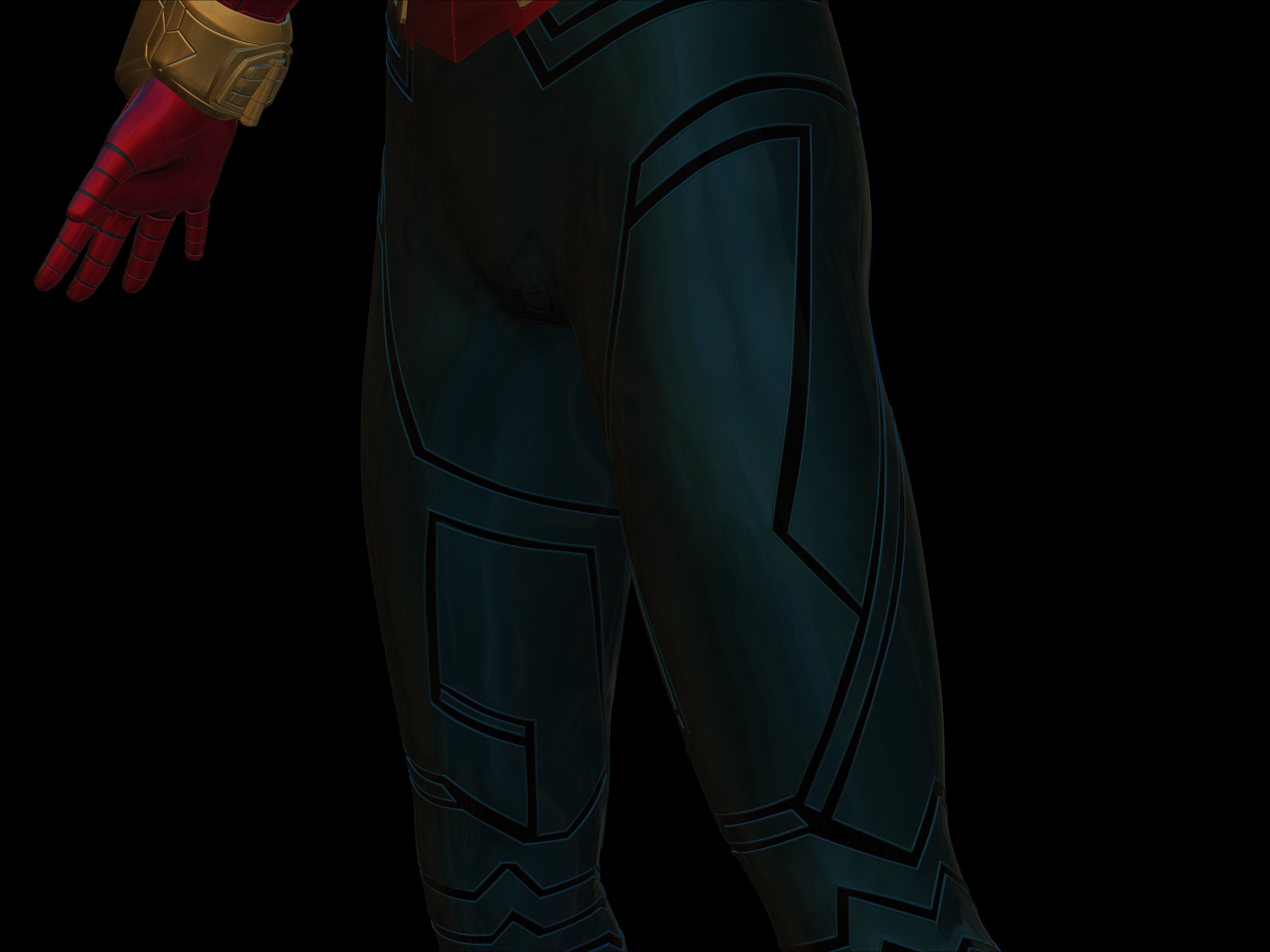 IRON SPIDER MAN 3D print model_13