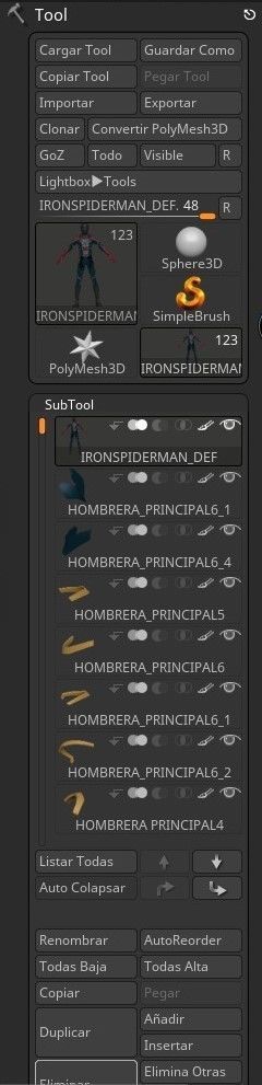 IRON SPIDER MAN 3D print model_19